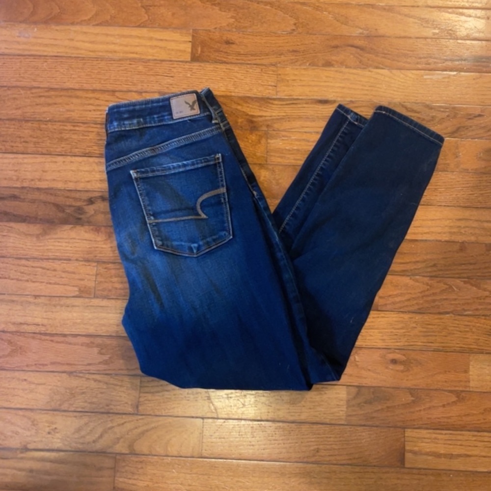Women’s American Eagle Super Stretch High Rise Jeggings-Sz 10 Short